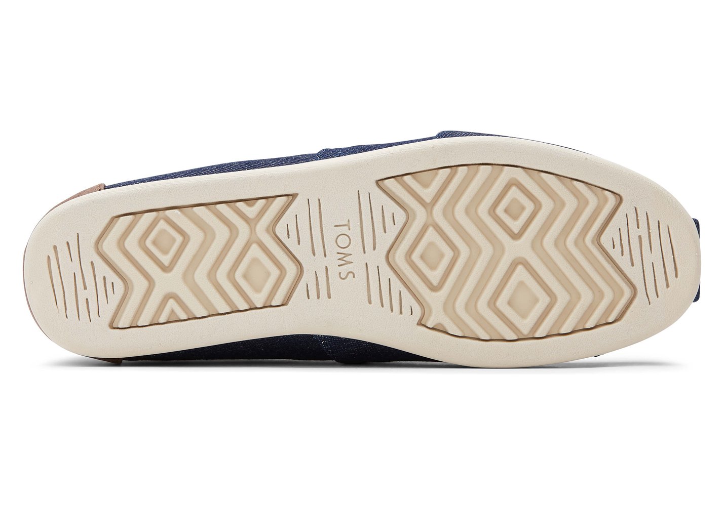 Toms Espadryle Męskie Granatowe - Alpargata Synthethic Trim - 45TKHXRZO